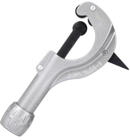 Sharp-tec 5-50mm Pipe Cutter, Adjustable Tube Cutter with Aluminum Alloy Body, Heavy-Duty Pipe Cutting Tool with Blade for deburring for Copper, Brass, PVC, Aluminum