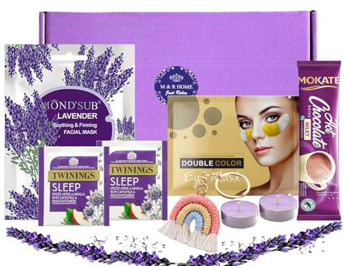 Pamper Gifts for Women, Self Care Package – Mother’s Day Gift, Relaxation, Spa Gifts for Her, Hug in a Box – Thank You Gift, Birthday Hampers for Women