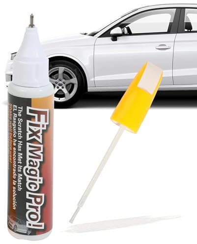 Flaconi Car Paint Scratch Repair,Touch up Paint for Vehicle Scratch Repair and Remover,Car Accessories Quick And Easy Automotive Tool,Suitable for Scratch Repairs of Most Cars,Motorcycles(White)