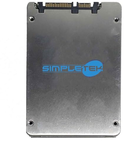 SIMPLETEK - SSD Interno 2,5 da 128GB - SATA III 6 Gbps - MLC NAND | Disco a Stato Solido ideale per Notebook PC Desktop (Ricondizionato)