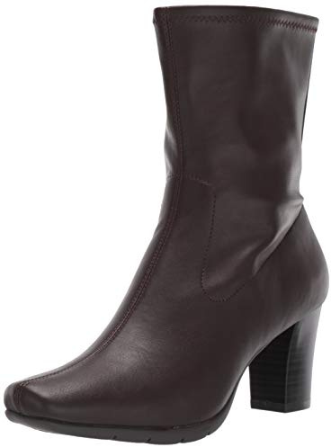 Aerosoles Women's Mid Calf Boot, Brown 7.5M