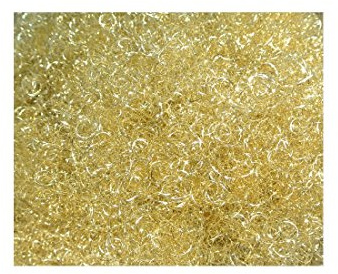 Engelshaar gelockt I 250 g I gold I Lametta Adventskranz Gestecke Weihnachtsdeko