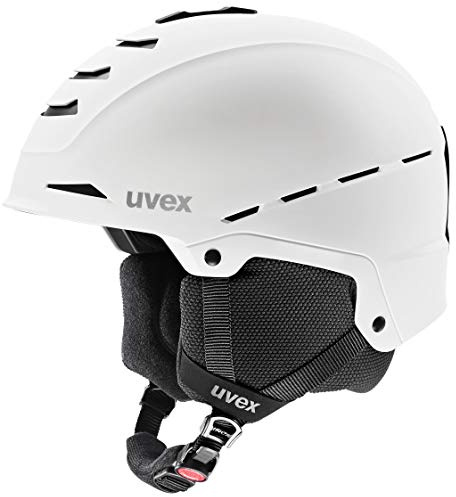 uvex Legend 2.0 - Skihelm für Damen und Herren - individuelle Größenanpassung - optimierte Belüftung - White-Black matt - 52-55 cm