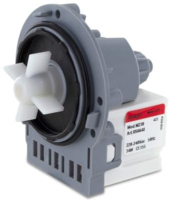 DL-pro Pompa di scarico per AEG Electrolux Juno Zanussi 124018006/5 1240180065 124018006 motore pompa per lavatrice asciugatrice