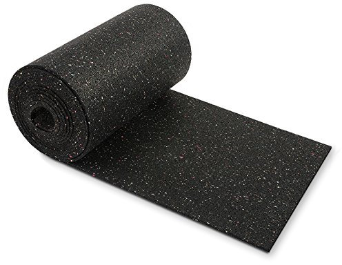 etm Bautenschutzmatte aus Gummigranulat | erfüllt BAU DIN 18195-10 | Breite 62,5 cm | Stärke 5mm | Länge wählbar (5m)