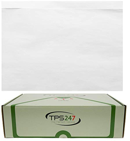 TPS247 Lieferscheintaschen AUS PAPIER DIN C5 für A5 - selbstklebende Dokumenttaschen (100)