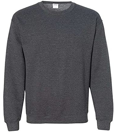 GILDAN Neck tröja i tung blandning, Ljung, XL