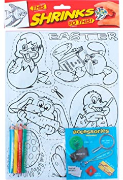Easter magisches Kunststoff-Set mit 6 Designs und Zubehör