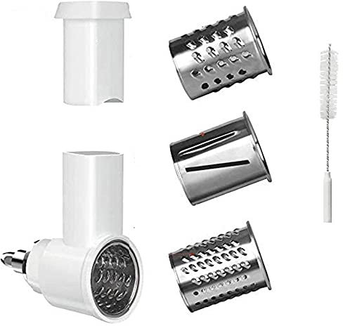 Duendhd Käsehobel Shredder Aufsatz für Standmixer, Ersatz für Aktenvernichter Zubehör mit 3 Klingen