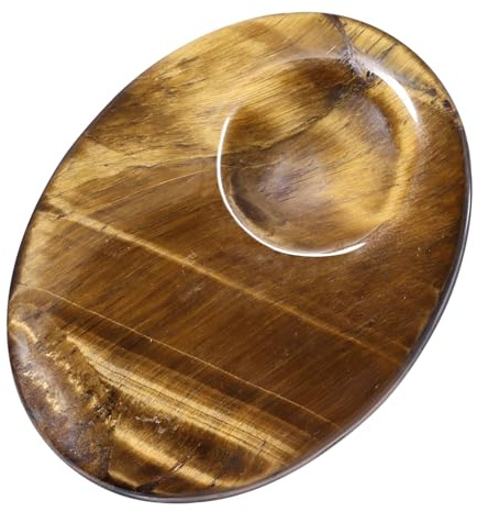 Tigerauge Handschmeichler Stein Daumenstein Edelstein Heilstein oval