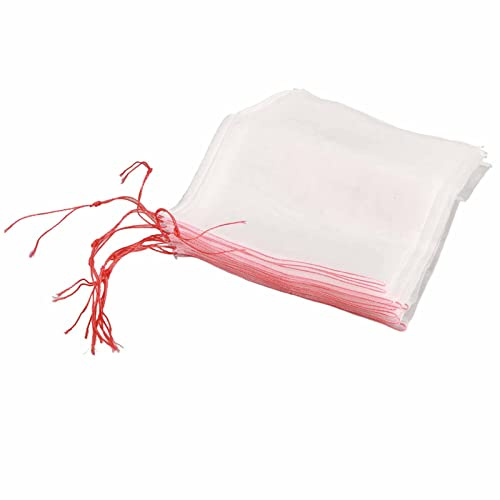 Cocoarm Pflanzenfruchtschutzbeutel, Obstschutzbeutel, Vogel- und Tierschutz, Belüftetes Design - Ideal für Tomaten, Auberginen, Melonen, Trauben und Äpfel, mit Kordelmesser (45 * 30 cm)