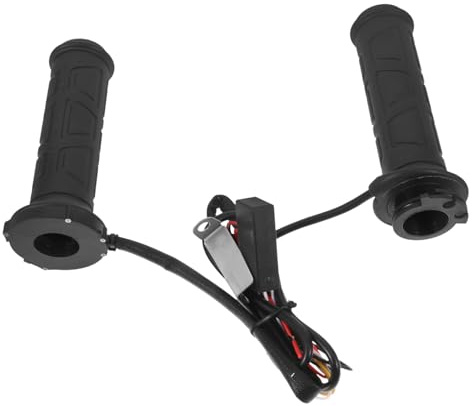 POPETPOP Manopole Riscaldate per con Temperatura Regolabile Manubrio Riscaldato per Invernali Installazione Facile e Design Elegante