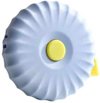 Mètre ruban souple et flexible pour mesures du corps, de la taille et du buste - Mini mètre ruban en cuir avec marquage métrique/impérial transparent (2 mètres, violet)