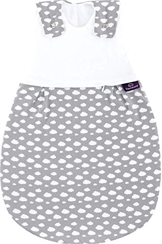 Träumeland S0102103 Außenschlafsack LIEBMICH Wolke, Größe 56/62, grau