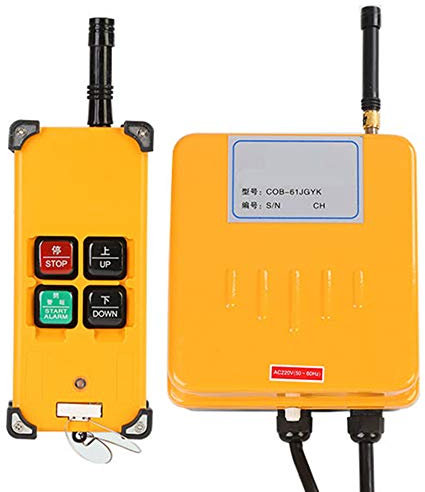 NEWTRY Émetteur de télécommande industriel sans fil pour mini palan électrique 220 V, For capacity 160kg electric hoist
