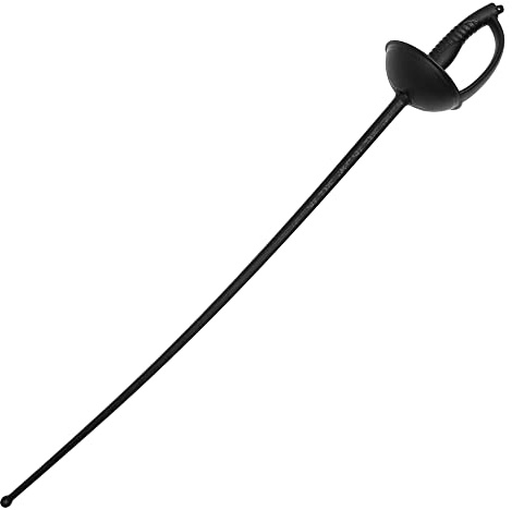 Hero's Edge Épée d'entraînement traditionnelle Rapier en polypropylène 101,6 cm
