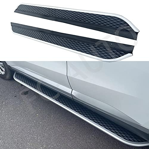 FTAPACCE 2 estribos laterales, barras Nerf, pedales laterales, protector de aluminio para Kia Sportage 2016-2021