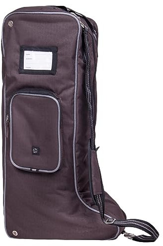 QHP Stiefeltasche Reitstiefeltasche Collection (M, Crocodile)