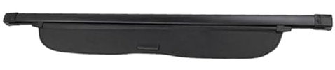 INTCHE Einziehbarer Auto Laderaumabdeckung Rollo für VW Golf 6 MK6 2008 2009 2010 2011 2012 2013, Laderaumabdeckung Gepäckrollo Kofferraum-Laderaumabdeckung, Sicherheitsabschirmung