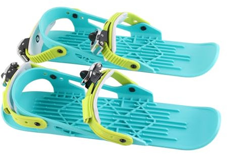 ZAWELIYO Mini Pattini da Sci Mini Scarponi da Sci Tavole da Sci Attaccare Agli Scarponi da Sci Tavole da Sci Regolabili Sport Sulla per Bambini Avventure Sugli Sci (Colorato)
