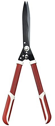 Garden Hedge Shears Gardening Tools Professional Hedge Clippers Manual Hedge Shock Absorbing Bumper for Trimming Borders Topiaries Boxwood