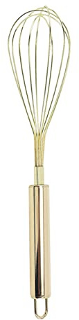 Kadagg Gold Beater Edelstahl Hand Schneebesen Mixer Werkzeug Küche Schneebesen Edelstahl