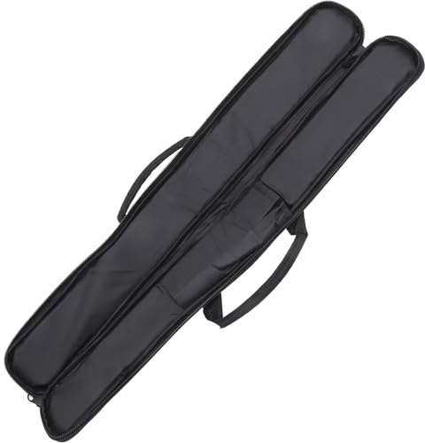 Toddmomy Bolsa de Flauta Profesional de Tela Oxford Negra Red Interior para Almacenamiento, Portátil y Conveniente para Transportar Flauta Dulce en Cualquier Lugar Color Color Aleatorio