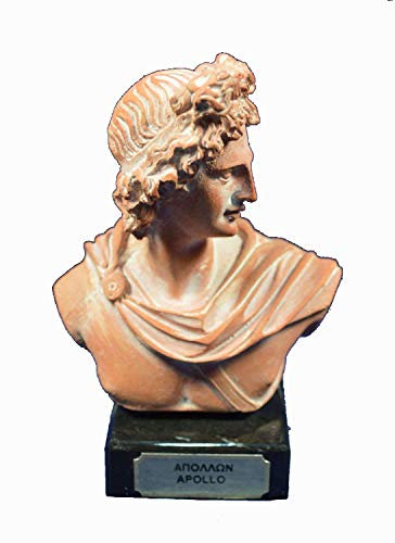 Apollo scultura busto antico Dio greco del sole e poesia manufatto