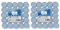 Aladino Cotton Flowers Scented Tea Lights 50 Pack