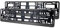 Kennzeichenhalter in Carbon Satz 2 Stück Kennzeichen Nummernschild Halter für EU KFZ-Kennzeichen einfache Montage Made in The EU