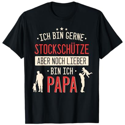 Stockschießen Eisstockschießen Eisstock Spruch T-Shirt
