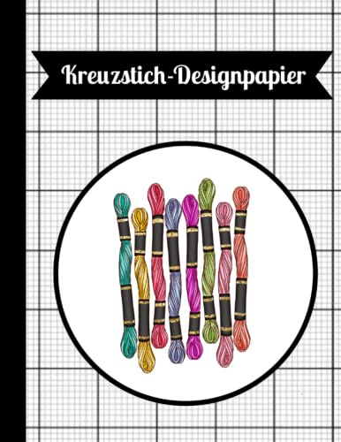 Kreuzstich-Designpapier: Millimeterpapier für Musterdesign