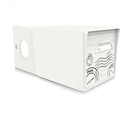 Boîte aux Lettres Blanc Ivoire 2 Portes Globe Trotter