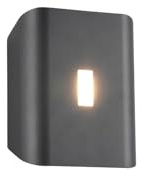 Trio Leuchten LED Außen Wandleuchte Santerno 246660342, Aluminium Druckguss, inkl. 7.5 Watt LED, Farbwechsel, Anthrazit