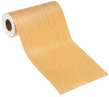 PATIKIL Cinta Adhesiva de Grano de Madera, 10cm x 10m, Parche de Reparación de Veta de Madera, Ideal para Muebles, Pisos, Puertas, Mesas, Sillas, Ventanas, Manualidades, Roble Americano