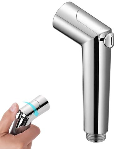 Spruzzatore per Bidet Tenuto in Mano, Bidet Portatile Kit Doccetta, Spruzzatore per WC in ABS, Testa per Ugello Bidet Toilette Atomizzatore Regolabile Doccetta per Pulizia, Igiene Personale, 1 Pezzo