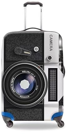 fonefunshop Suitcase Cover Protective Skin Elasticated Cover Camera 18x21 inch Small