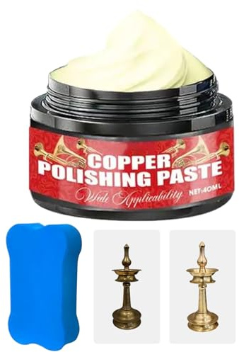 Kupferreiniger | 40ml Anlauf Entferner Paste | Blasinstrumente Reiniger Für Trompete Posaune Saxophon,für Trompete Posaune Saxophon Schmuck Uhr Ring Autoteile