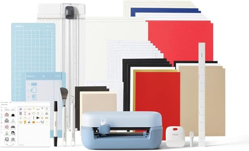Cricut Joy™ 2 Essential Bundle + Contenuti digitali. Macchina da taglio intelligente compatta, ideale per biglietti personalizzati, adesivi semplici ed etichette