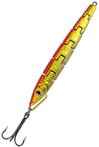Storfisk fishing & more Norwegen Island und Ostsee Pilker (100 g, 150 g, 300 g) mit Drilling Meerespilker 6-TLG. sektioniert zum Angeln