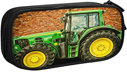 Federmäppchen Mäppchen Mit Große Kapazität Traktor Maschine Landwirtschaft, Langlebig Federtasche Pencil Case, Stiftetasche Geeignet für Schule College Büro Junge Mädchen