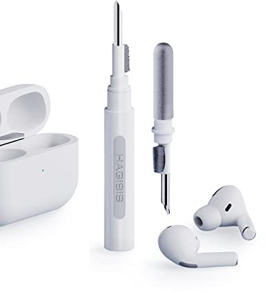 Hagibis - Bolígrafo Limpiador para Airpods Pro, Kit de Limpieza multifunción, Cepillo Suave para Estuche de Auriculares Bluetooth, Herramientas de Limpieza para Lego y Auriculares Huawei, Samsung