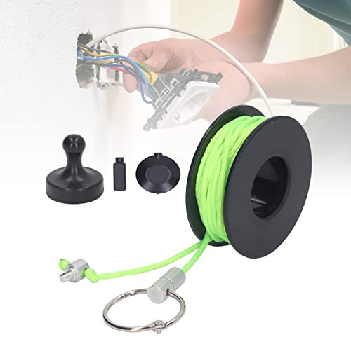 Magnetic Wire Pulling System Nylon Wire Routing Magnet Tool Kit Practical Wall Electrical Cable Navigation System