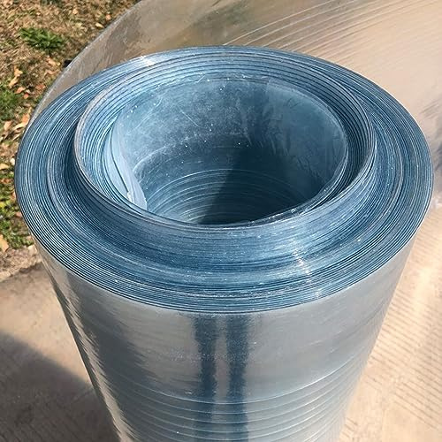 Polycarbonatfolie,0,8 mm Glasfaser-Isolierplatten,Abdeckung Für Gartenhäuser Im Freien Überdachung,Von Gewächshäusern Frühbeet-Ersatzverkleidung Balcon Zaunschutzbrett (0.6x6m)