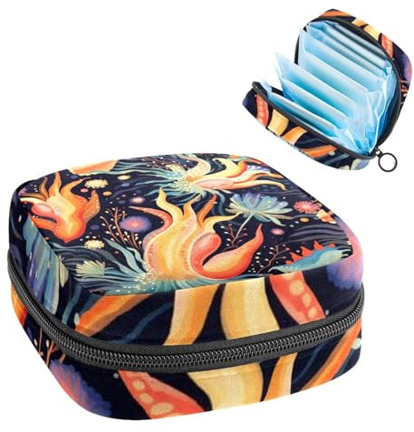 Sea Slug-801 - Borsa per il primo ciclo mestruale, per ragazze e donne, per coppette mestruali, per mestruazioni femminili