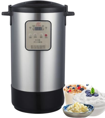 Fermenteur Intelligent entièrement Automatique de 12 L, yaourtière multifonctionnelle avec Panneau de Commande Intelligent, Machine à vin sucré de Grande capacité, Fermentation de Yaourt aux Fruits