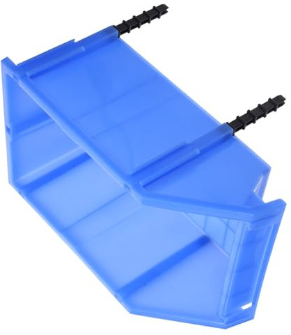KITANDOVE Werkzeugkasten Komponentenboxen Hängende Ablagefach Für Nägel Und Schrauben Lagerbedarf Für Teile Hardware-speicher-organizer Blue Plastik