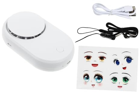 VICASKY Mini Fön Für Wimpern Tragbarer Wimpernventilator Usb Wiederaufladbar Wimpernverlängerungsventilator Schnell Trocknend Luftgekühlter Fön Für Wimpern