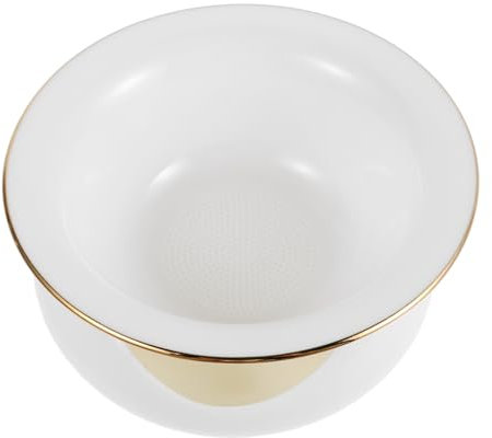 iplusmile passoire à thé filtre cérémonie Porcelaine ustensile infuseurs infuseur à thé Tasse de thé chinois corbeille à thé pour thé en vrac petite passoire café infusé céramique blanche