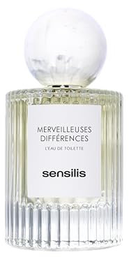 Sensilis - Merveilleuses Différences, Perfume Floral Fresco y Cítrico, Aporta Profundidad y Calidez, con Bergamota, Jazmín y Almizcle, Eau de Toilette - 100 ml